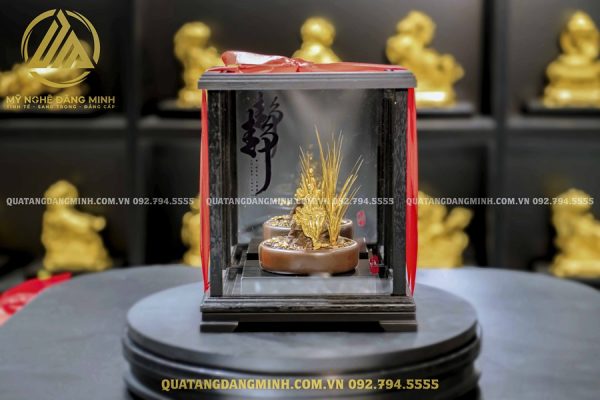 Tượng Thiền Sư Dát Vàng 24k - Biểu Tượng Trí Tuệ Và Tĩnh Lặng
