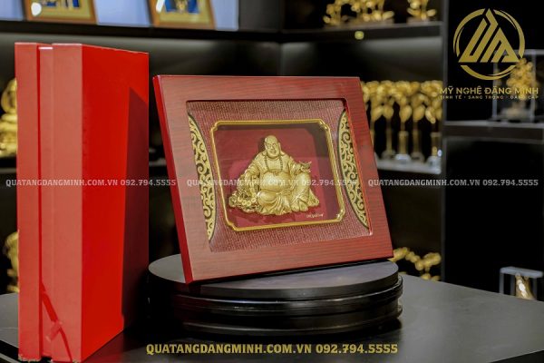 Tranh Di Lặc Dát Vàng 24k-Ý Nghĩa Và Giá Trị Phong Thuỷ