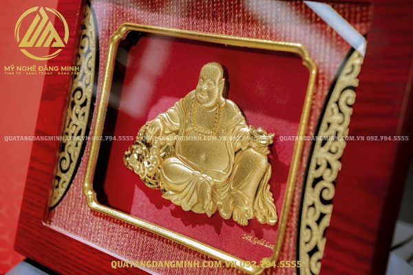 Tranh Di Lặc Dát Vàng 24k-Ý Nghĩa Và Giá Trị Phong Thuỷ