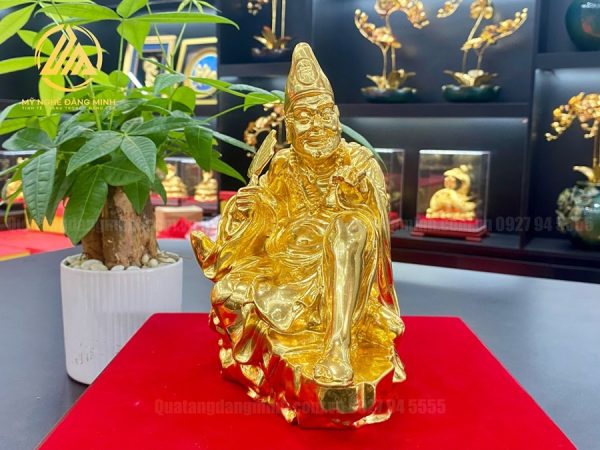 Tượng Tế Công Dát Vàng 24K