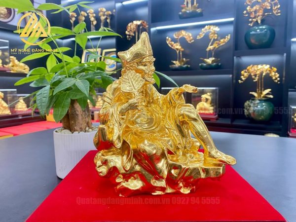 Tượng Tế Công Dát Vàng 24K